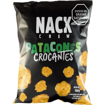 PATACONES NACK CREW 100G CROCANTES