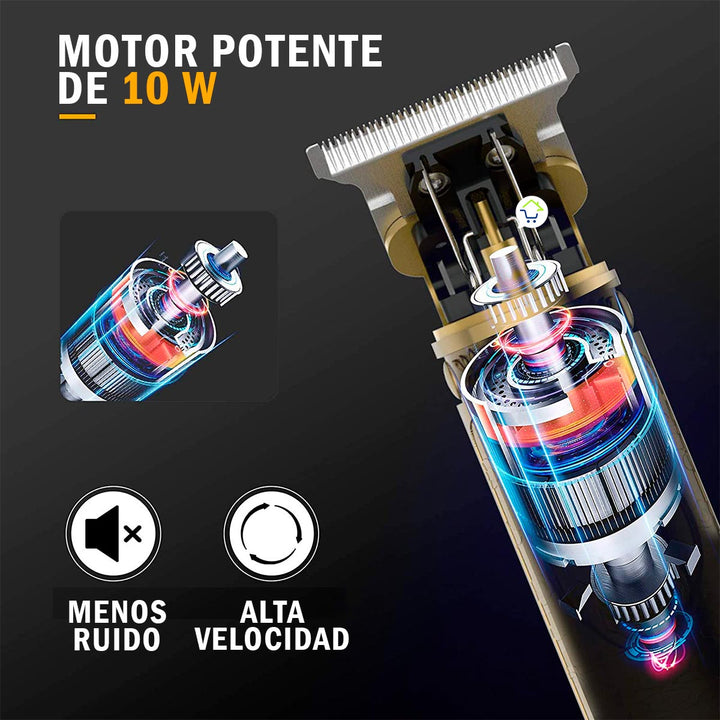 Patillera Buda Profesional Máquina Motilar Cortadora Cabello V085