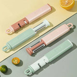 Pelador y afilador de cuchillos multifuncional