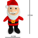 Peluche proyector de luces santa navideño