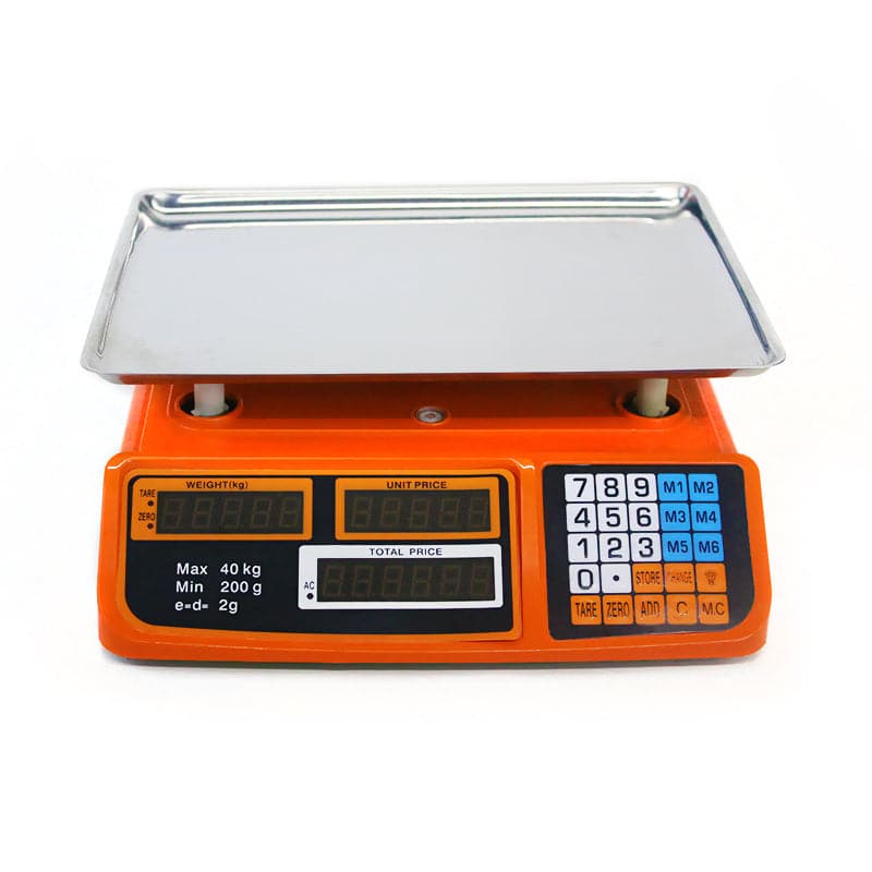 Pesa Digital Almacén 40 Kg Recargable 04185