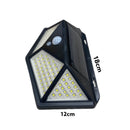 Lampara Solar Exterior Recargable sensor de movimiento