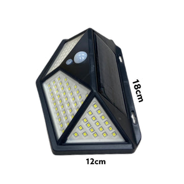 Lampara Solar Exterior Recargable sensor de movimiento