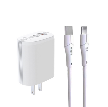 Cargador Para Celular 5A 20W QC 5.0 PD PZX P36