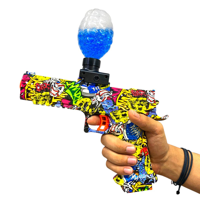 Pistola Glock De Juguete Hidrogel Lanzador Eléctrico + 2.500 Orbis 1801075
