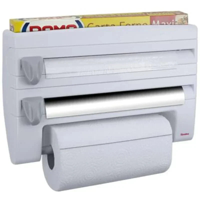 Portarrollos de cocina 4 en 1 Roll 'n roll marca Metaltex