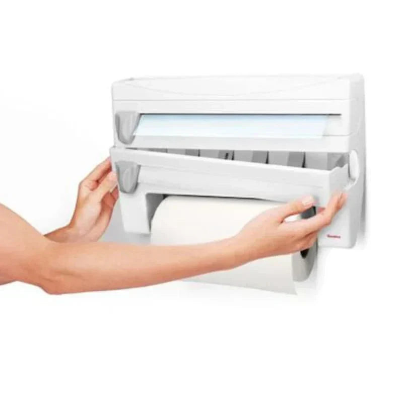 Portarrollos de cocina 4 en 1 Roll 'n roll marca Metaltex