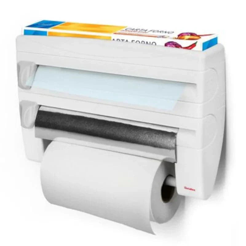 Portarrollos de cocina 4 en 1 Roll 'n roll marca Metaltex
