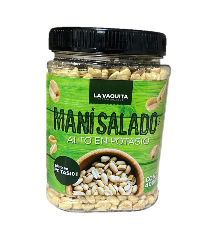 TARRINA MANI SALADO LA VAQUITA 400 GR
