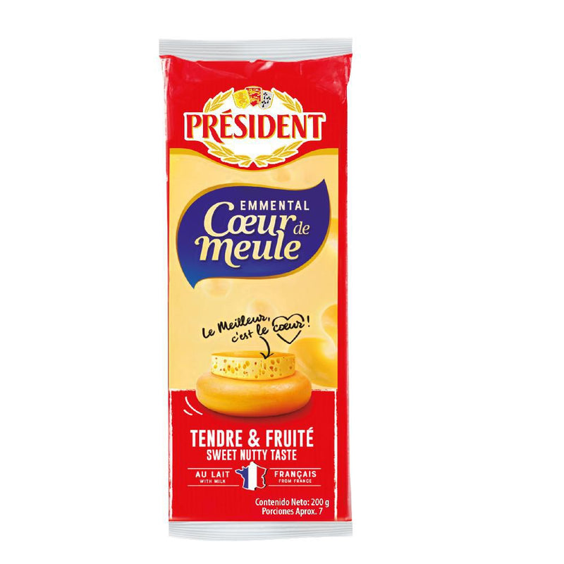 QUESO EMMENTAL PRESIDENT 220G