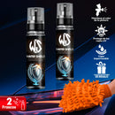 Protector de pintura y Brillo 2 Frascos Water Shield Para Vehículos Nano protección Impermeable AQ01