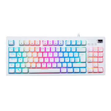 Teclado Mecanico VSG QUASAR RGB TKL Blanco