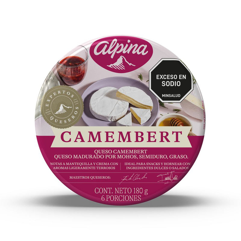 QUESO ALPINA 180G CAMEMBERT
