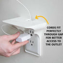 Estante multiusos para toma corriente