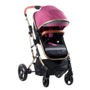 COCHE CUNA MOISES SATURNO EB126 ROSADO EBABY