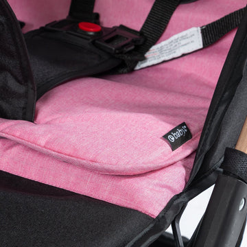 COCHE MALETA RUDI ROSADO EB119 EBABY