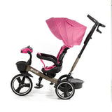 TRICICLO RECLINABLE DERIO EB365 EBABY ROSADO