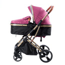 COCHE CUNA MOISES SATURNO EB126 ROSADO EBABY