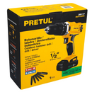 ROTOMARTILLO / TALADRO INALAMBRICO 1/2 BATERIA ION LITION 20V PRETUL 26117