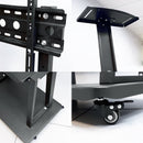 Rack Soporte Con Ruedas Stand De Tv Móvil 32” A 70” Pulgadas