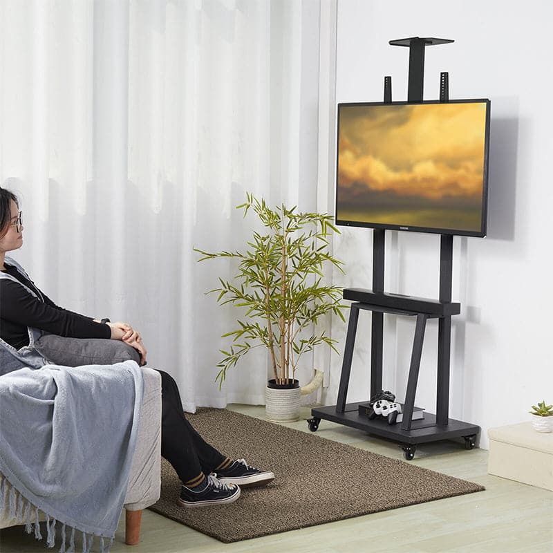 Rack Soporte Con Ruedas Stand De Tv Móvil 32” A 70” Pulgadas