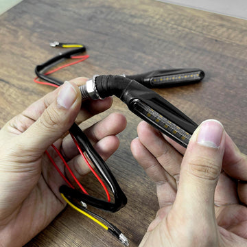 Direccionales LED Secuenciales x2 Moto Trasera o delantera Con Stop CD-391178