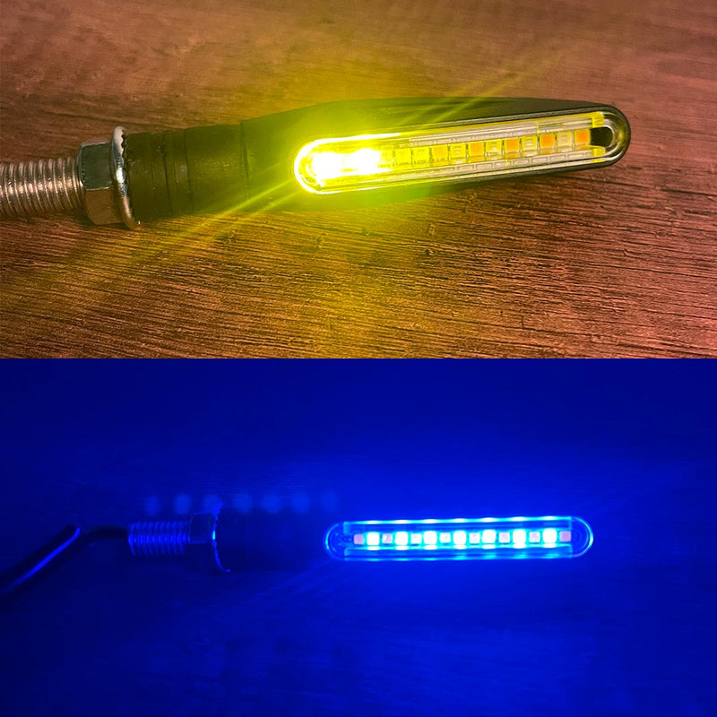 Direccionales LED Secuenciales x2 Moto Trasera o delantera Con Stop CD-391178