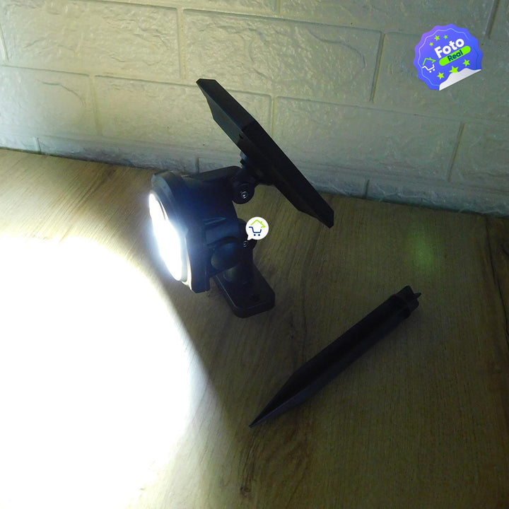 Reflector Solar Lámpara Jardín Sensor Movimiento Control Remoto LF1905