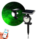 Reflector Solar Lámpara Jardín Sensor Movimiento Control Remoto LF1905