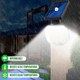 Reflector Solar Lámpara Jardín Sensor Movimiento Control Remoto XF706