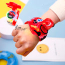 Reloj Digital Infantil Con Luces Sonidos y Tapa Dibujos Animados ZL8528