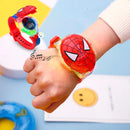 Reloj Digital Infantil Con Luces Sonidos y Tapa Dibujos Animados ZL8528