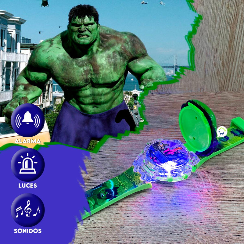Reloj Digital Infantil Con Luces Sonidos y Tapa Dibujos Animados ZL8528