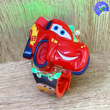 Reloj Digital Infantil Con Luces Sonidos y Tapa Dibujos Animados ZL8528