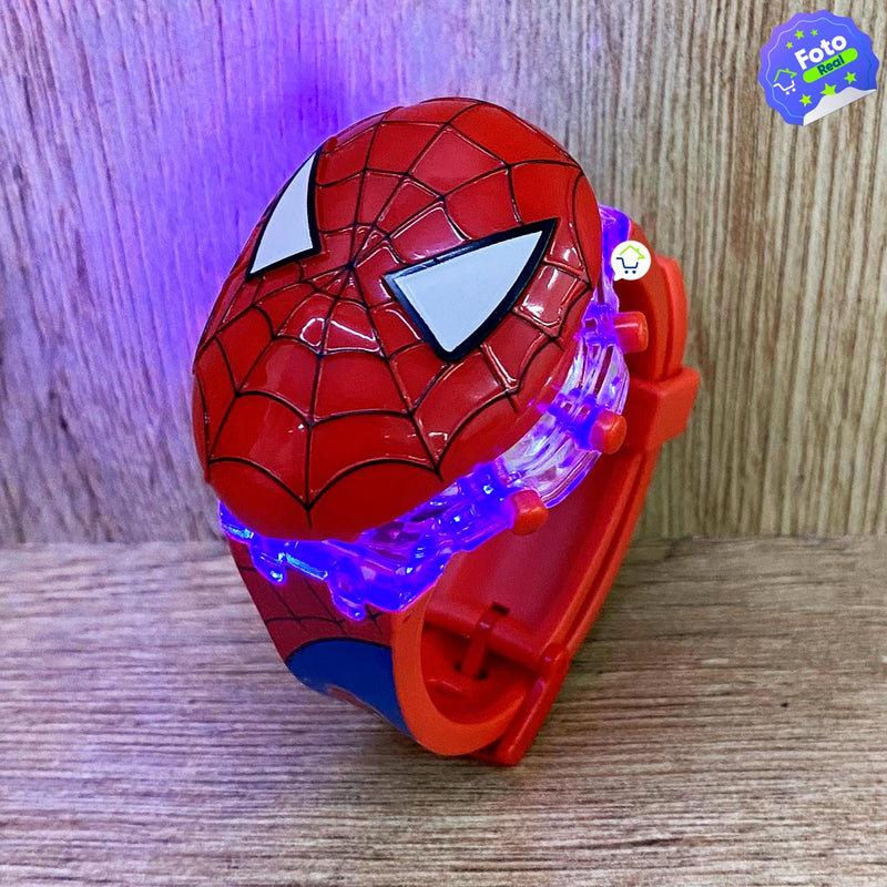Reloj Digital Infantil Con Luces Sonidos y Tapa Dibujos Animados ZL8528
