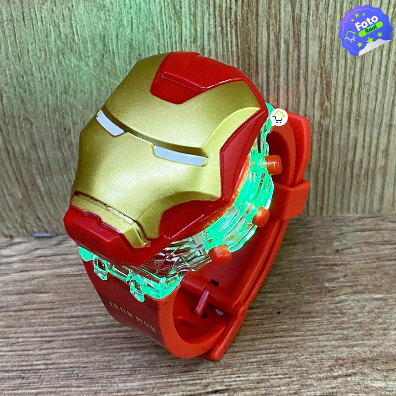 Reloj Digital Infantil Con Luces Sonidos y Tapa Dibujos Animados ZL8528