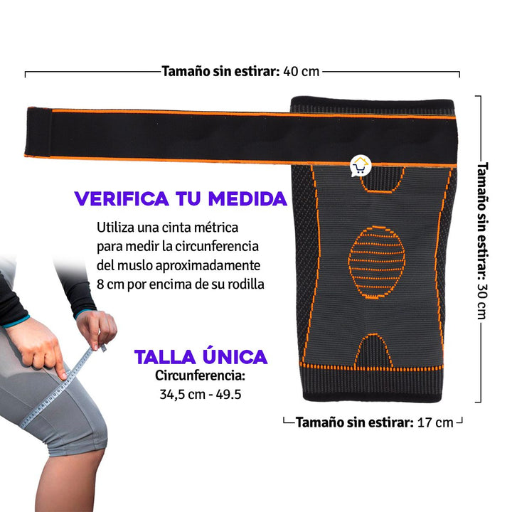 Rodillera  Deportiva Compresión Protección Rodilla 855CA