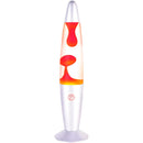 Lámpara de Lava Luz Decorativa Base Plateada 1037
