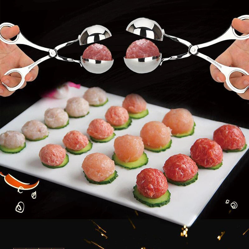 PACK X 2 UTENSILIOS DE COCINA PARA HACER ALBONDIGAS