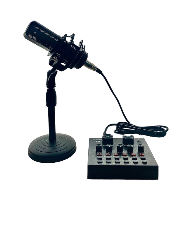 Micrófono Condensador Antipop Incluye Interfaz SCV8 ¡Envio Gratis!