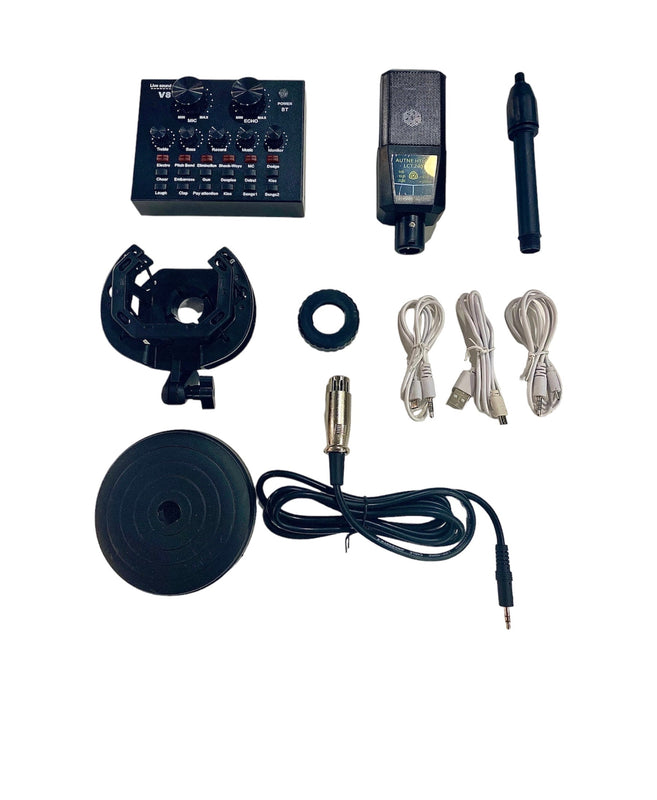 Micrófono Condensador Antipop Incluye Interfaz SCV8 ¡Envio Gratis!
