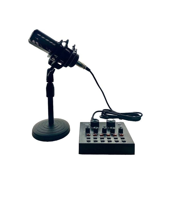 Micrófono Condensador Antipop Incluye Interfaz SCV8 ¡Envio Gratis!