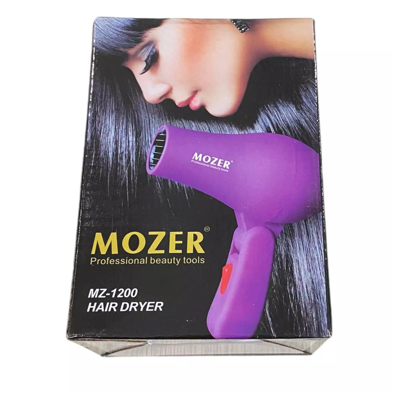 Secador Para Cabello Plegable De Uso Casero Pro Mozer MZ-1200