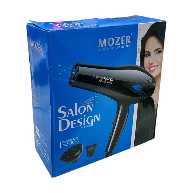 Secador Para Cabello Pro Mozer Con 2 Difusores de Aire MZ-5928