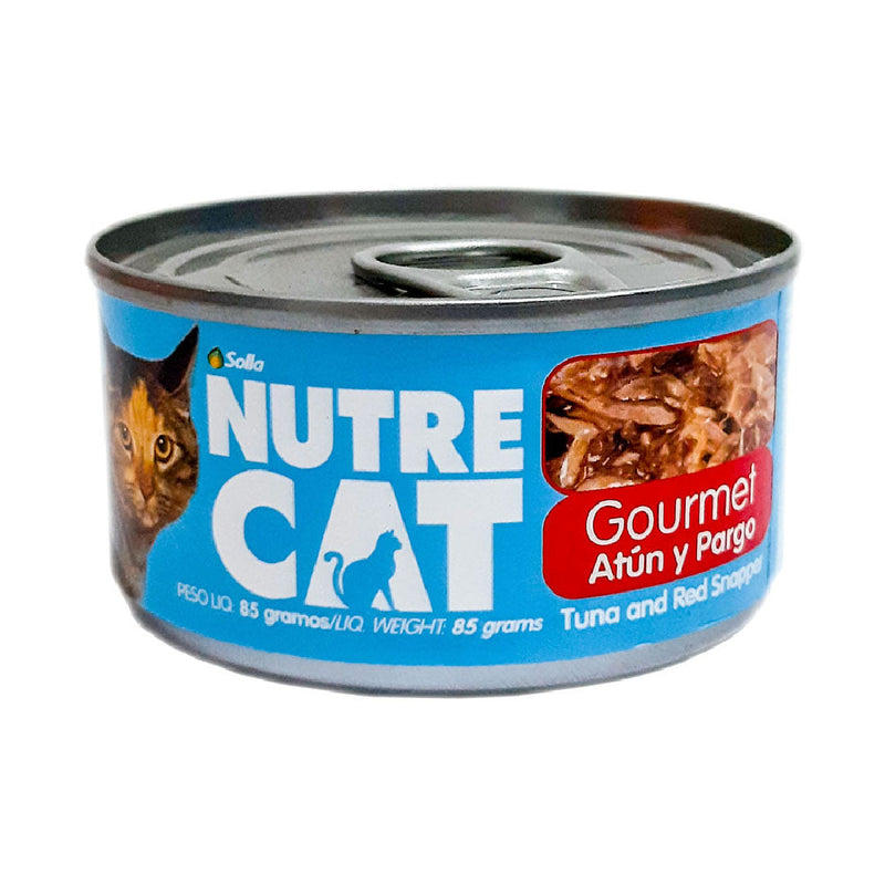 ALIMENTO NUTRECAN LATA 85G ATUN/PARGO