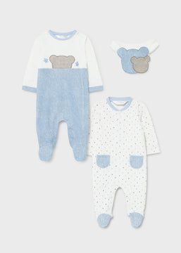 SET PIJAMA X2+BABERO 2680 MAYORAL