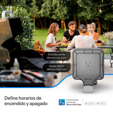 Conector Inteligente Wifi Para Exterior SHOME-105