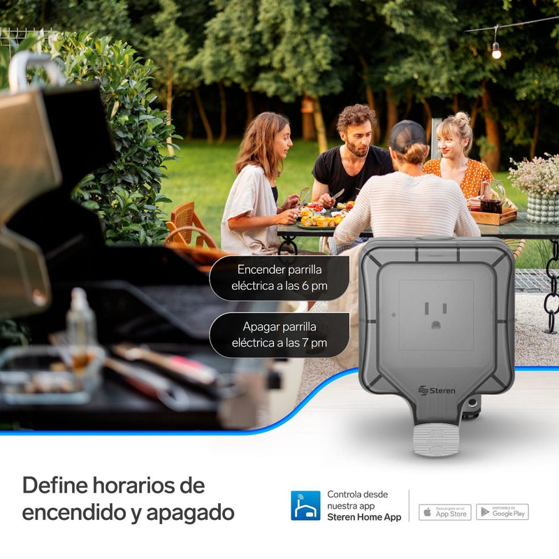 Conector Inteligente Wifi Para Exterior SHOME-105