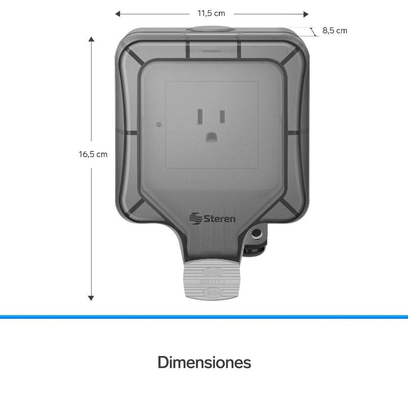 Conector Inteligente Wifi Para Exterior SHOME-105