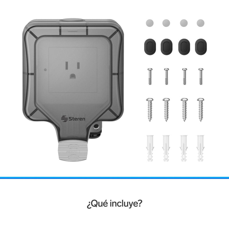 Conector Inteligente Wifi Para Exterior SHOME-105